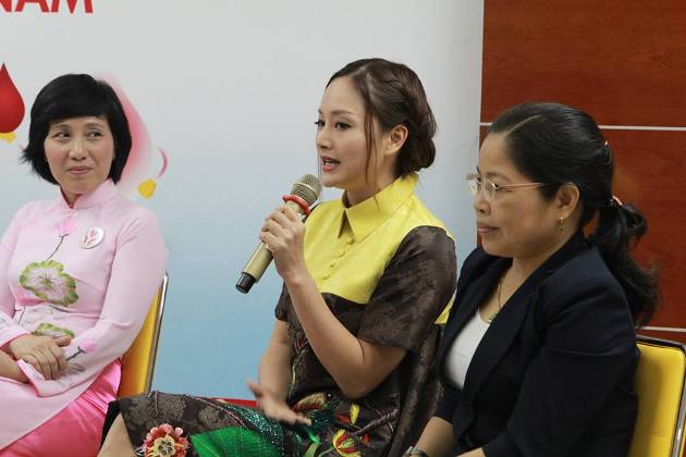 Lan Phương trở thành đại sứ đặc biệt của Chiến dịch Hành trình đỏ ảnh 2